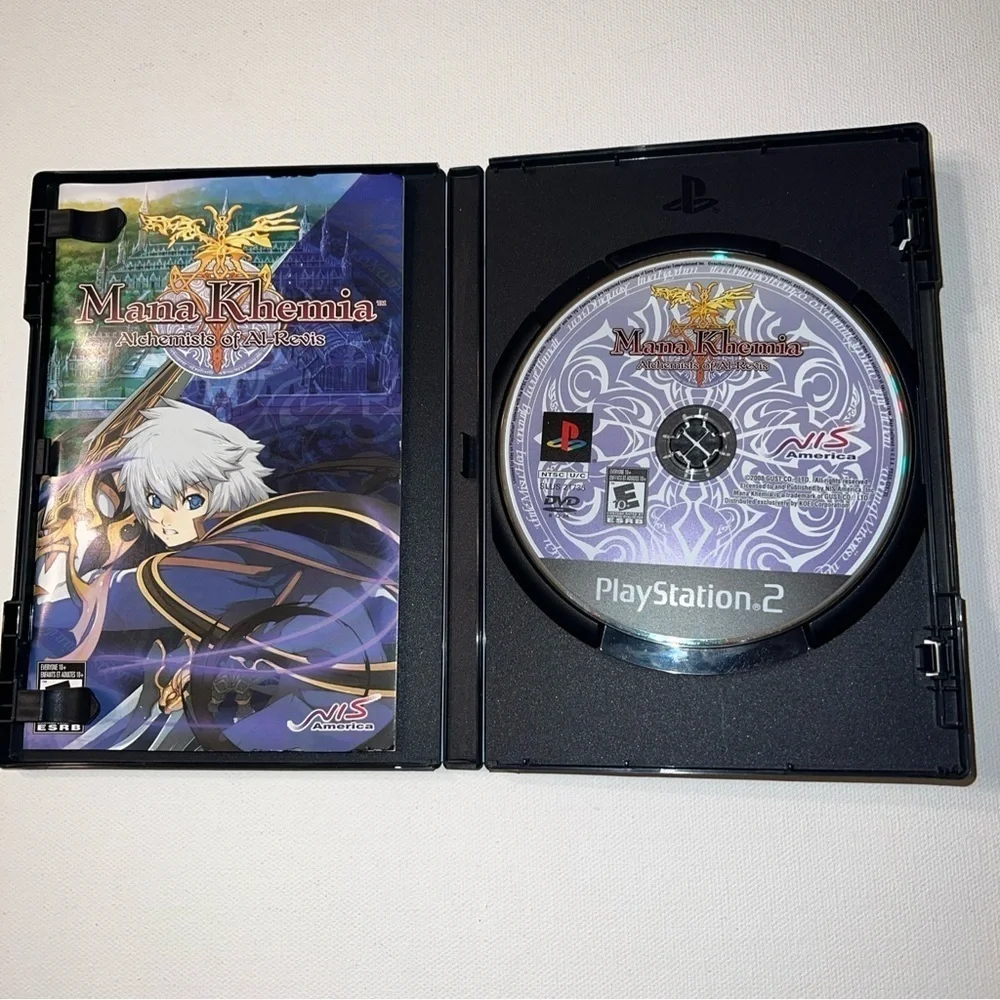 EUC Mana Khemia: Alchemists of Al-Revis (Sony PlayStation 2, 2008) 🔥🔥🔥